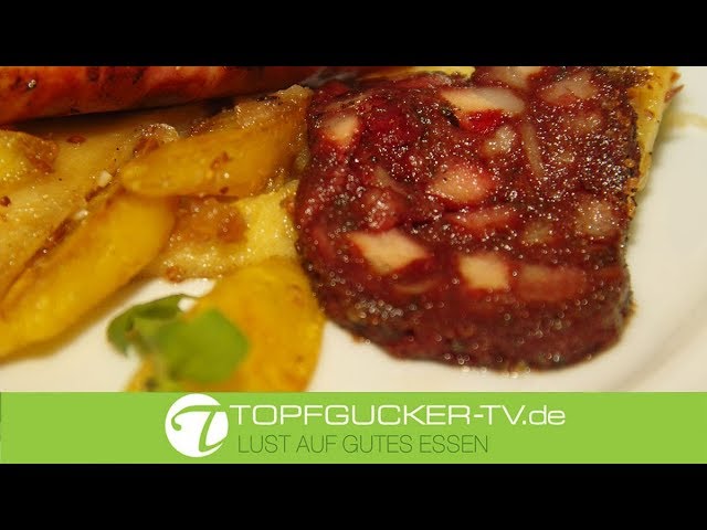 Himmel und Erde | Apfel | Kartoffel | Blutwurst - rheinischen Klassiker bei Topfgucker-TV