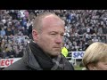 Newcastle United pay tribute to former player Gary Speed with a rousing rendition of Welsh sporting anthem Bread of Heaven sung by opera singer Gwyn Hughes Jones. The tribute was followed by a minute's applause and was attended by members of Speed's family. The Wales manager, who played 285 times for Newcastle, was found dead in his home last month.