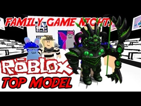 Family Game Nights Plays: Roblox's Top Model (PC)