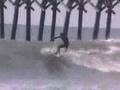 Short board action at Surf City Pier Sept. 5 HurricaneFabian