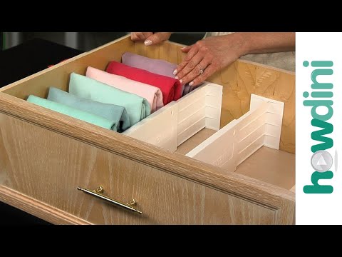 how to organize dresser