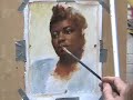Portrait Painting of Breyon Austin Portrait Painting of Breyon Austin