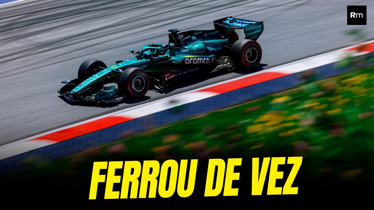 NEWEY REVELA PROBLEMA GIGANTESCO DA ASTON MARTIN QUE NEM O SUPER PACOTE VAI RESOLVER