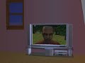 Sims 2 watching TV Sims 2 watching TV