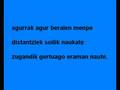 Gozategi - Agur goraintzi