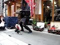 Street Performance Of Bunraku(Puppeteer)_at ASAKUSA TOKYO(2)