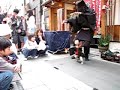 Street Performance Of Bunraku(Puppeteer)_at ASAKUSA TOKYO(2)