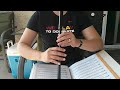 Arpeggios on Practice Chanter