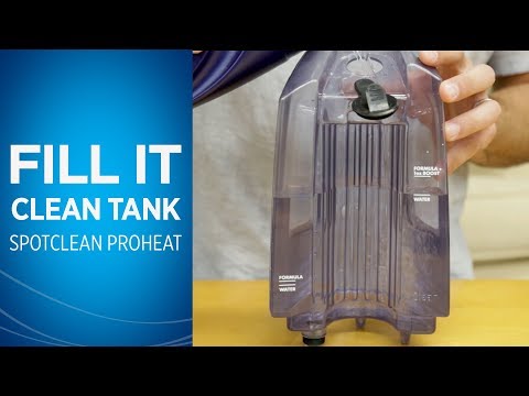 cleaner spotclean bissell proheat