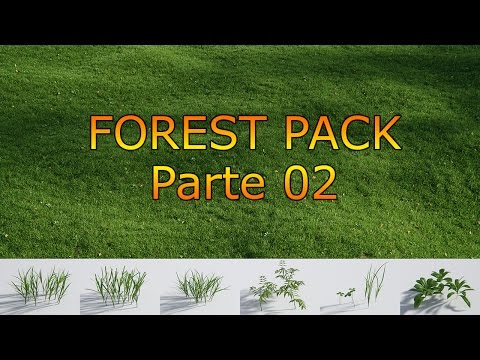 Tutorial Forest Pack en Español - 02 Cesped Realista