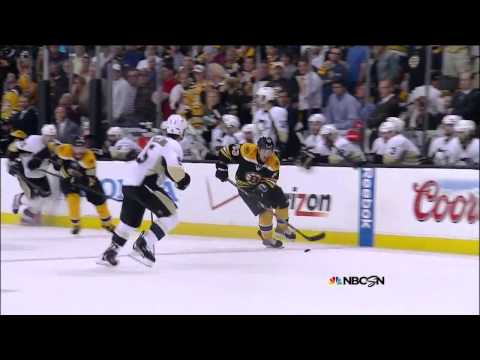 Patrice Bergeron 2nd OT tip in goal 2-1. 6/5/13 Pittsburgh Penguins vs Boston Bruins NHL Hockey