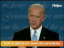 Elecciones Estados Unidos - Cara a cara de Biden y Palin