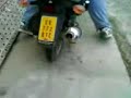 rapo qemando rueda
