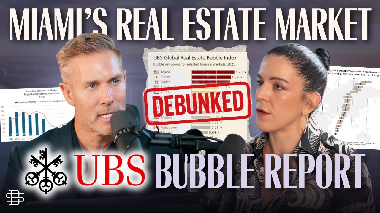 The Myth of the Miami Real Estate Bubble: What the UBS Report Gets Wrong — with Analyst Ana Bozovic