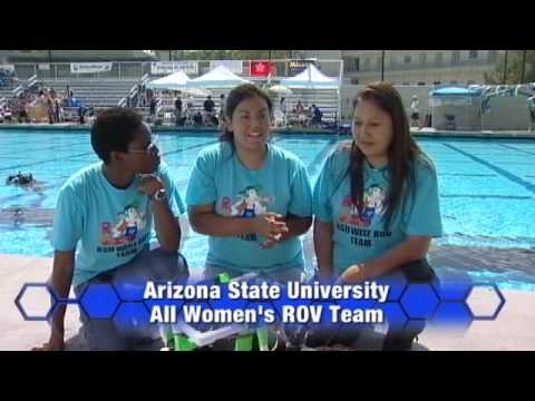 Women Working With Underwater Technology