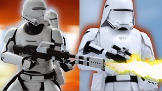First Order Flametroopers and Snowtroopers - SW: The Force Awakens Lore