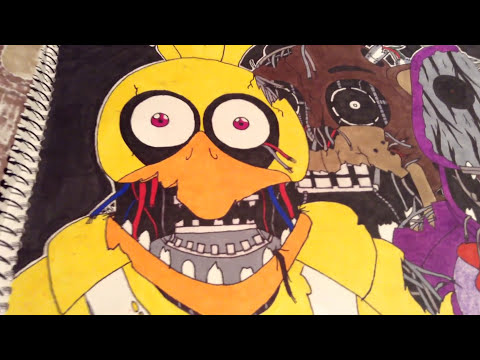 how to draw fnaf