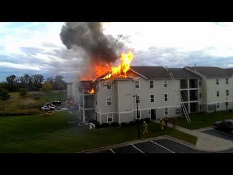 Apartment Fire at Landings at Chandler Crossing 10-5-2014