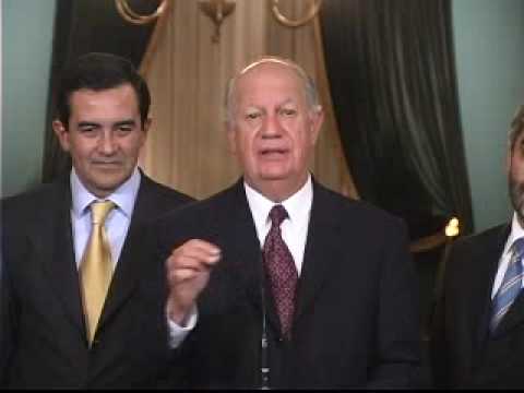 Presidente Lagos inaugurando "Mi ...