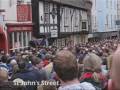 Ashbourne Shrovetide Football, 24th Feb 2009. The maddest game of football in the world.