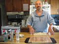 Randy cooks sauteed leeks and fiddleheads