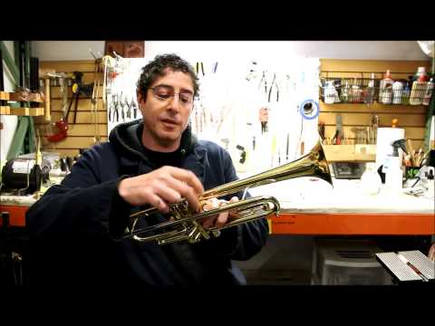 how to oil a trumpet valve