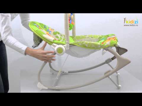 Prezentare video Fisher-Price Balansoar Rainforest Friends