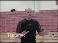 west texas basketball academy's coach carlos ratliff teaches players the difference between playing scared, tentative or confident.