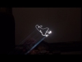 【Lasershow】 Touhou ~ Bad Apple!!　(Stylized Laser Art) (HD)