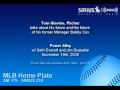 Tom Glavine, Free Agent Pitcher talks about his future, and Bobby Cox future