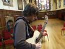 Gareth Pearson warming up at Lichfield