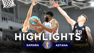 Highlights of the match — VTB United league: «Samara» vs «Astana»