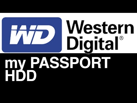 how to connect wd my passport to laptop