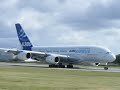 Video: Airbus A 380 Start beim Familientag in Finkenwerder 2009