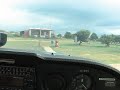 Cessna 172 landing in Medulin (LDPM), Croatia