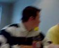 DAN, PAT, AND GARY TALKING AT LUNCH