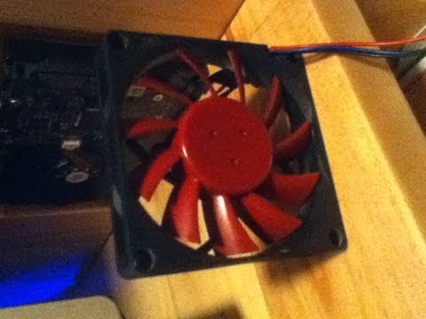 how to paint pc fans