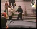 *FIGHT* boxer vs 3 MEN !!!!!!!!!!
