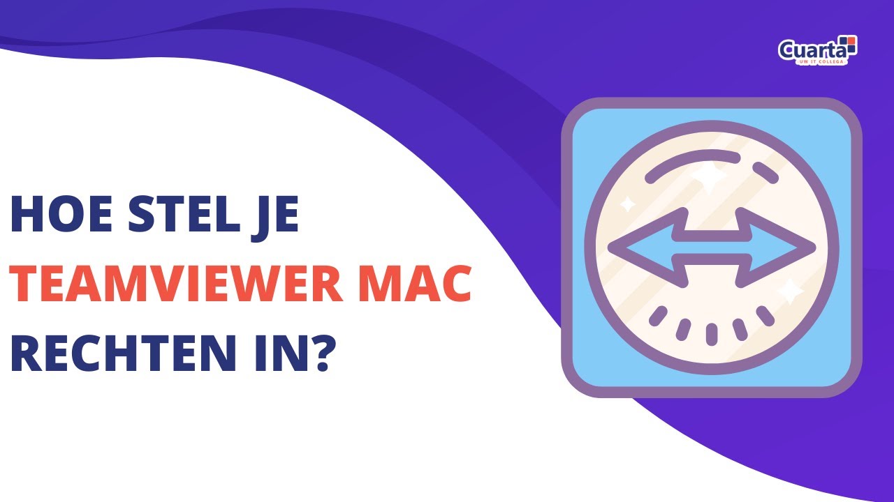 TeamViewer Rechten Toekennen - Mac Remote Desktop