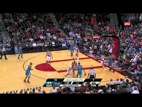 New Orleans Hornets 96 – Portland Trail Blazers 103