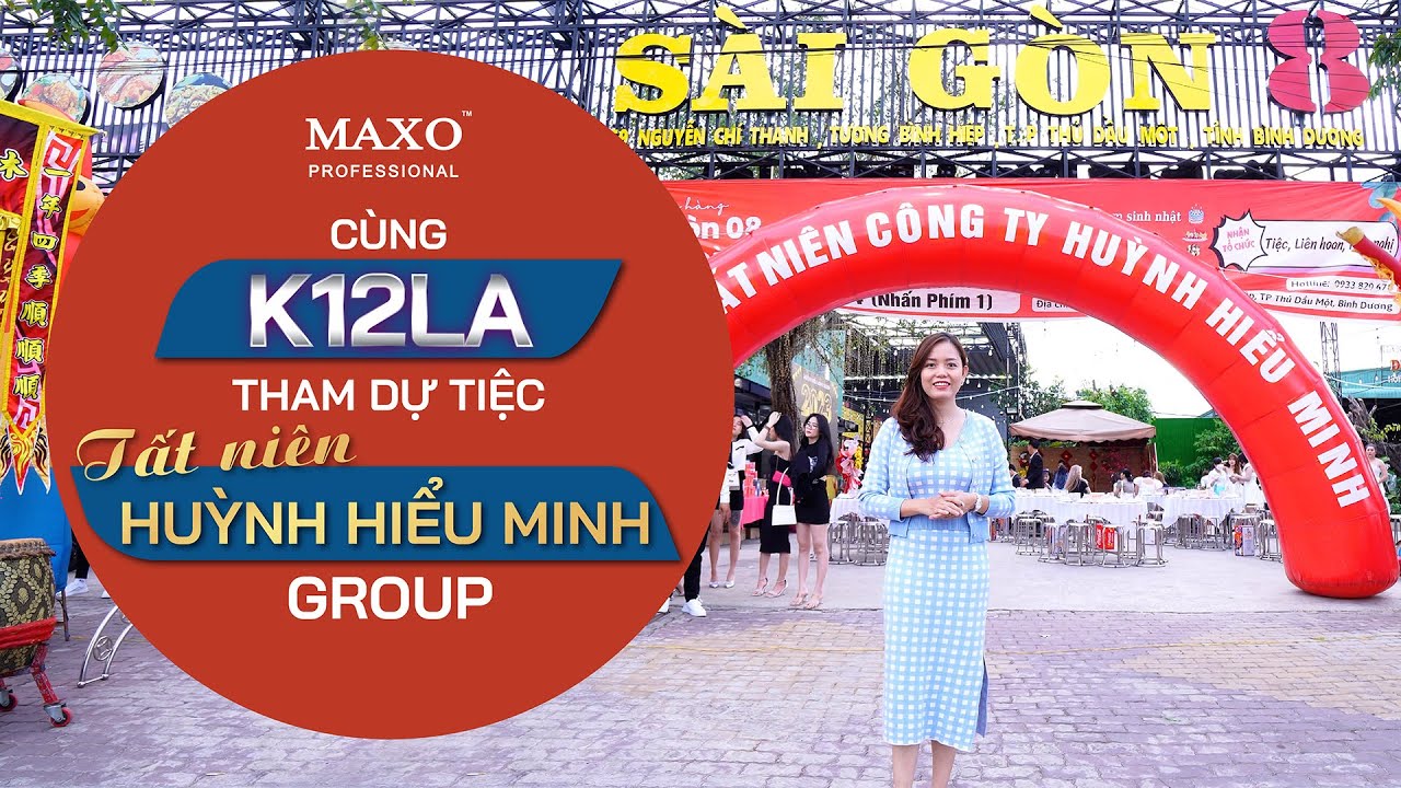 Loa Line Array K12LA Bao Trọn Tiệc Tất Niên Huỳnh Hiểu Minh Group Hơn 500 Khách Tại Thủ Dầu Một