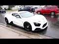Taking my son for a ride in a Zenvo ST1 super car!