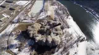 St Paul Power Plant Implosion