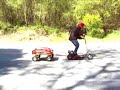GP460 Go-Ped Flyby with Go-Wagon