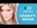 PROJECT FOR AWESOME! CHARITY WATER!