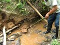 Trabajo Artesanal Minero con batea 1