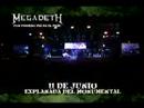 spots de tv megadeth en lima!!!