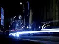 Traffic at night time lapse, Bristol