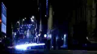 Traffic at night time-lapse, Bristol