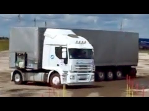 how to drive a lorry